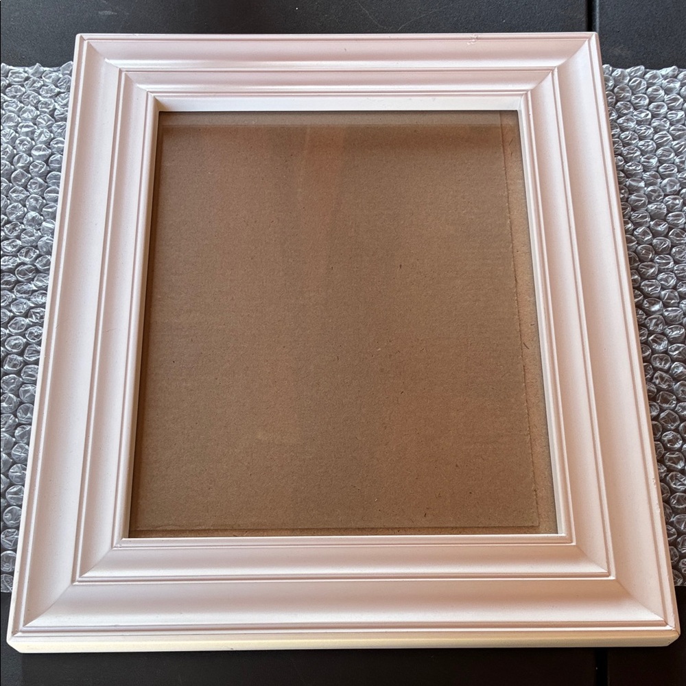 Elegant White Photo Frame